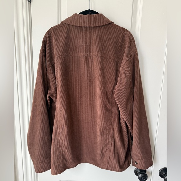 Thread & Supply Chocolate Corduroy Utility Jacket - Picture 5 of 5